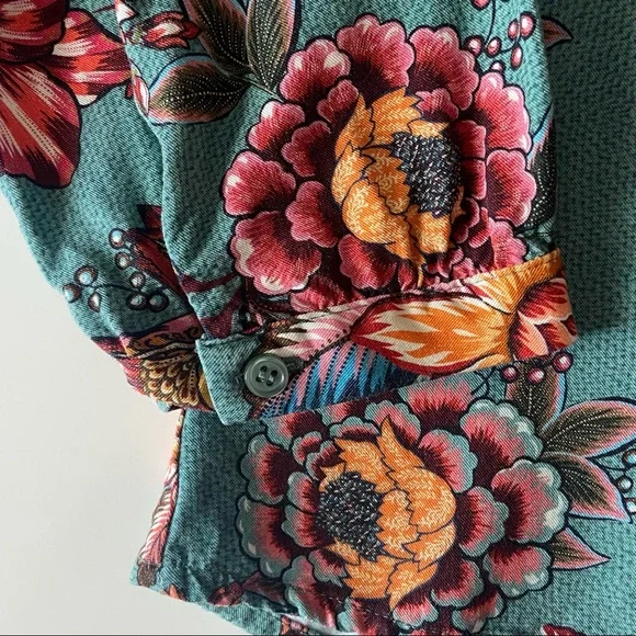 Sold Farm Rio X Anthropologie Paola Pleasant Top - Picture 10 of 13